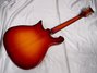 Rickenbacker 620/12 , Fireglo: Full Instrument - Rear
