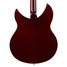 Rickenbacker 340/6 VP, Burgundy: Body - Rear