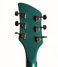Rickenbacker 620/6 Mod, Turquoise: Headstock - Rear