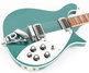Rickenbacker 620/6 Mod, Turquoise: Body - Front
