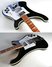 Rickenbacker 481/6 Slant Fret, Jetglo: Close up - Free2