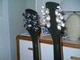 Rickenbacker 362/612 Doubleneck, Jetglo: Headstock - Rear