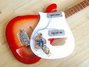 Jun 1967 Rickenbacker 450/6 , Fireglo: Body - Rear