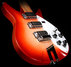 Rickenbacker 350/6 V63, Fireglo: Body - Front