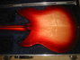 Apr 1995 Rickenbacker 330/6 , Fireglo: Body - Rear