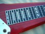 Rickenbacker 105/6 LapSteel, Red: Neck - Front