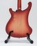 Sep 1967 Rickenbacker 4001/4 Mod, Fireglo: Body - Rear