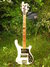 Rickenbacker 4001/4 , White: Full Instrument - Front