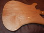 Jan 1993 Rickenbacker 4001/4 V63, Mapleglo: Body - Rear