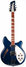 Rickenbacker 360/6 , Midnightblue: Full Instrument - Front