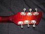 Rickenbacker 1996/6 RoMo, Fireglo: Headstock - Rear