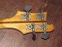 Rickenbacker 4001/4 , Mapleglo: Headstock - Rear