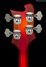 Rickenbacker 4003/4 , Fireglo: Headstock - Rear