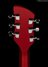 Rickenbacker 330/6 , Ruby: Headstock - Rear
