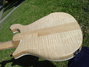 Nov 2009 Rickenbacker 660/6 , Mapleglo: Body - Rear