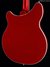 Sep 2015 Rickenbacker 360/6 , Ruby: Body - Rear