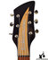 Rickenbacker 660/6 75th Ann, DCMetallic: Headstock