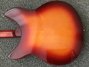 Dec 1980 Rickenbacker 330/6 , Fireglo: Body - Rear