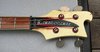 Rickenbacker 4001/4 BT, White: Headstock