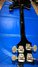 Rickenbacker 4001/4 , Jetglo: Neck - Rear