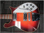 Rickenbacker 625/6 Mod, Fireglo: Body - Front