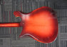 Aug 1964 Rickenbacker 625/6 Mod, Fireglo: Body - Rear
