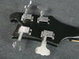 Rickenbacker 4001/4 Mod, Jetglo: Headstock - Rear