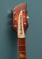 Rickenbacker 360/6 WB, Fireglo: Headstock