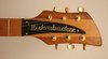 Rickenbacker 650/6 Sierra, Natural Walnut: Headstock