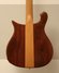 Jan 1993 Rickenbacker 650/6 Sierra, Natural Walnut: Body - Rear