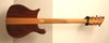 Rickenbacker 650/6 Sierra, Natural Walnut: Full Instrument - Rear