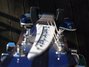Rickenbacker 360/6 , Blueburst: Neck - Rear