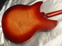 Dec 1990 Rickenbacker 330/12 Mod, Fireglo: Body - Rear