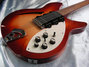 Rickenbacker 330/12 Mod, Fireglo: Close up - Free