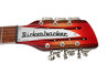 Rickenbacker 1993/12 Plus, Fireglo: Headstock
