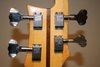 Rickenbacker 4001/4 Mod, Mapleglo: Headstock - Rear