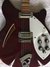 Rickenbacker 360/6 , Burgundy: Close up - Free2