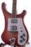 Rickenbacker 481/6 Slant Fret, Fireglo: Close up - Free