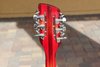 Rickenbacker 330/12 Mod, Fireglo: Headstock - Rear