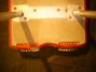 Dec 1954 Rickenbacker DW12/12 Console Steel, Burgundy: Body - Rear
