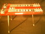 Rickenbacker DW12/12 Console Steel, Burgundy: Full Instrument - Front
