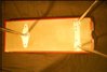 Rickenbacker DW12/12 Console Steel, Burgundy: Full Instrument - Rear