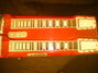 Rickenbacker DW12/12 Console Steel, Burgundy: Neck - Front