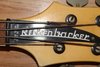 Rickenbacker 4001/4 BT, White: Headstock
