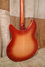 Oct 1985 Rickenbacker 330/12 , Fireglo: Body - Rear
