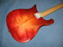 Rickenbacker 420/6 Mod, Fireglo: Body - Rear