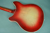 Apr 1967 Rickenbacker 365/6 , Fireglo: Body - Rear
