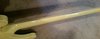 Rickenbacker 4001/4 BT, White: Neck - Rear