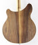 Jul 2014 Rickenbacker 360/6 Mod, Walnut: Body - Rear