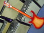 Rickenbacker 4003/4 , Fireglo: Full Instrument - Rear